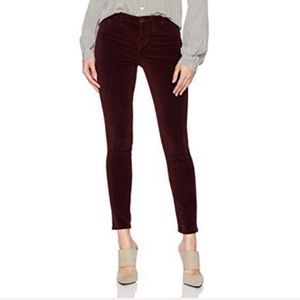 New Joe's Jeans The Icon Velvet Ankle Skinny Pants